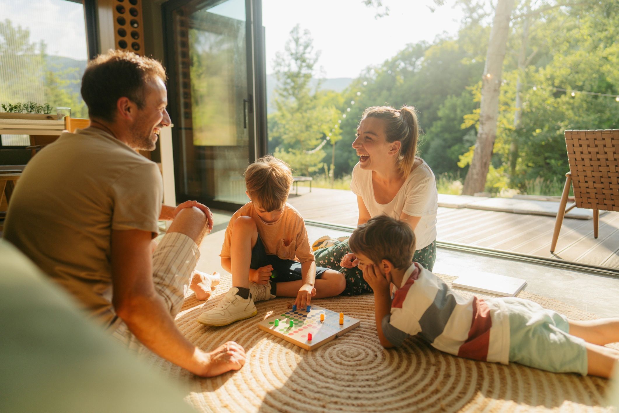 eco-friendly cleaning family home