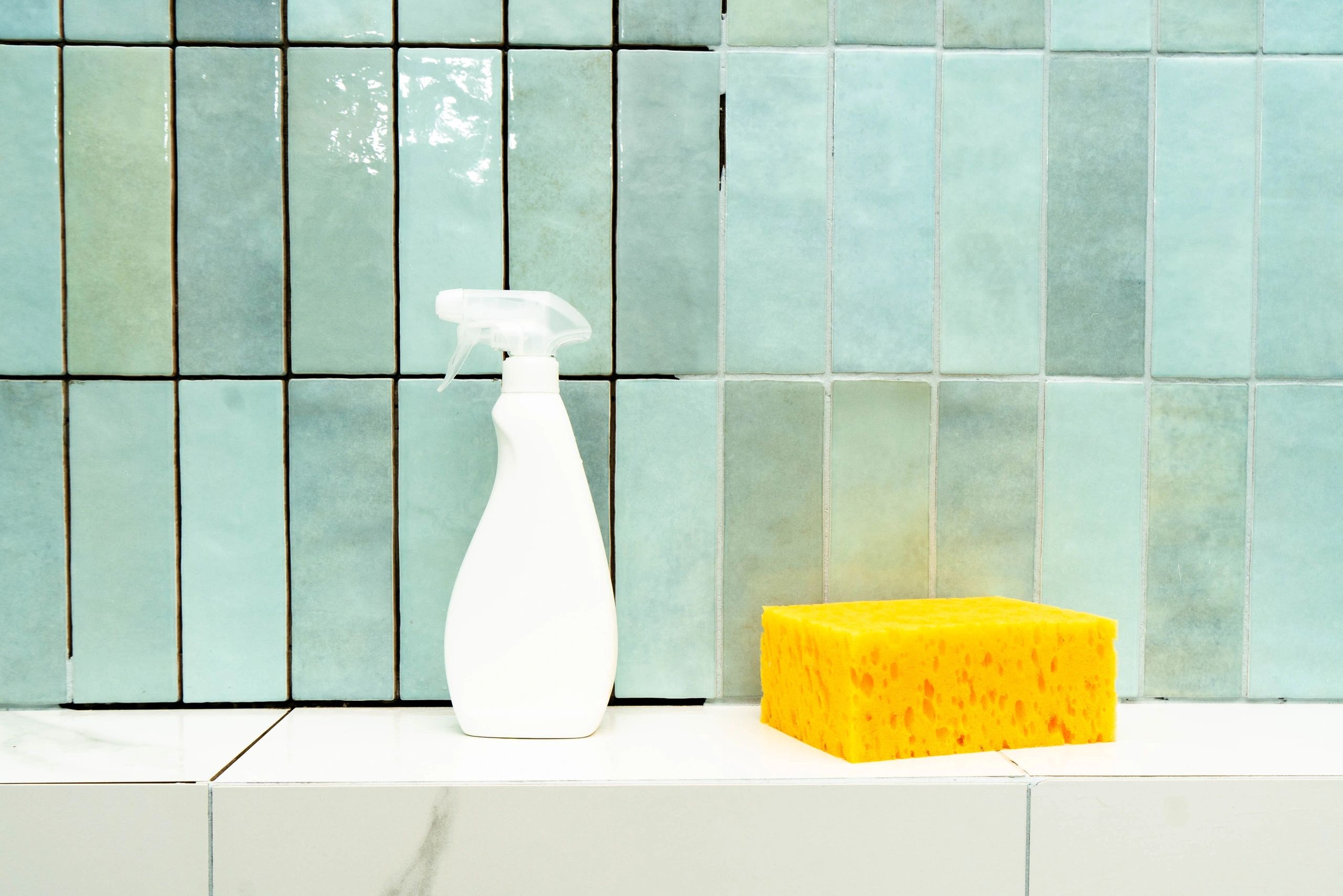 tile grout cleaning bathroom